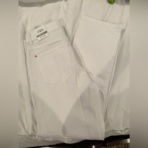 Zara Whi tree denim sz 8/40